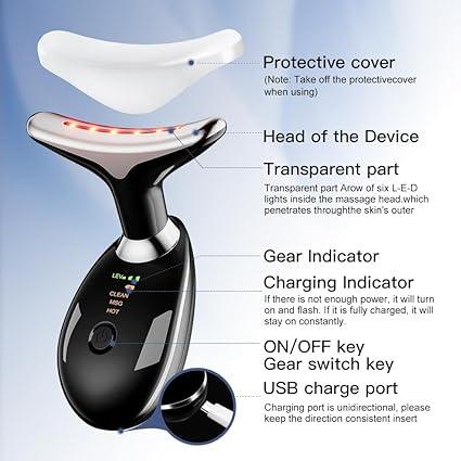 3 in 1 Digital massager for Face and Neck - Pasand Hai