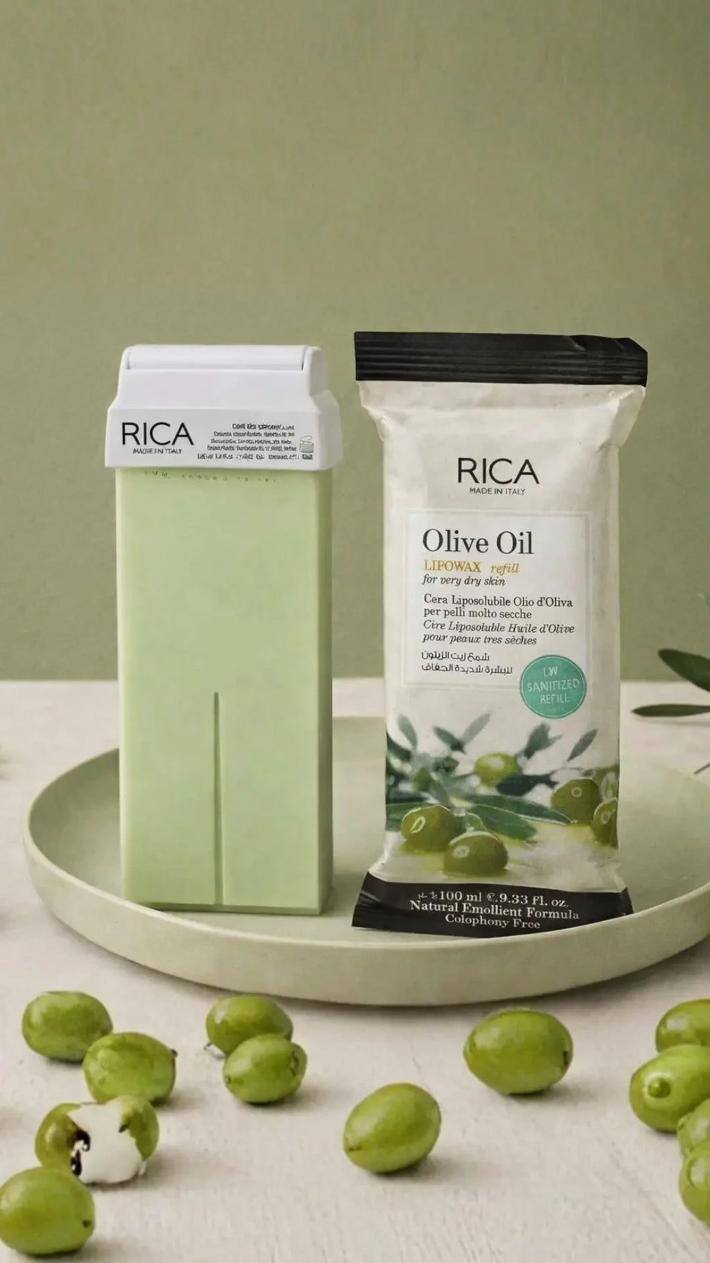 RICA Roll-On Wax Roller Lipowax Refill 100ml - Pasand Hai